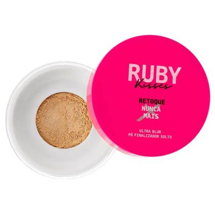 Imagem de Pó finalizador solto ultra blur ruby kisses medium retoque nunca mais