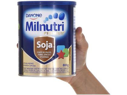 Imagem de Pó para Preparo de Bebida de Soja Infantil - Milnutri Original Premium+ Soja sem Lactose 800g