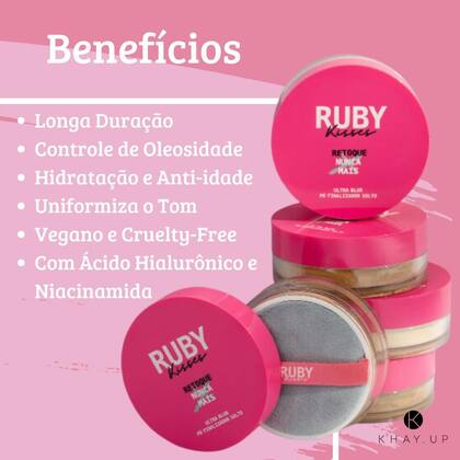 Imagem de Pó Solto - Ruby Kisses - Retoque Nunca Mais - Ultra Blur
