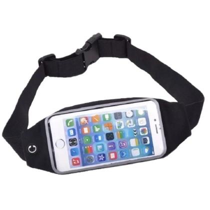 Imagem de Pochete Cinto Para Celular Com Porta Chave Academia Corrida e Bike Porta Celular
