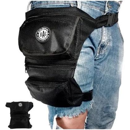Imagem de Pochete De Perna Motoboy Camping Pesca Cartucheira Trilha