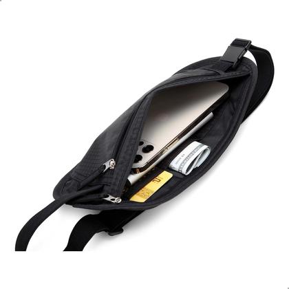 Imagem de Pochete Doleira Bolsa Cintura Esporte Corrida Academia Viagem Celular Documentos Antifurto