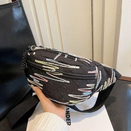 Imagem de Pochete Unissex Tiracolo Resistente Pratica Espaçosa Linda