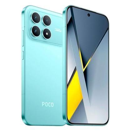 Imagem de POCO F8 Pro Azul Global Snapdragon 8 Elite Oferta Imperdível