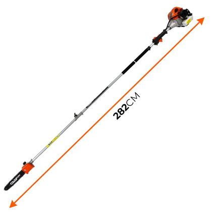 Imagem de Podador De Altura Motopodador Motopoda de Galhos A Gasolina 2t 33cc 1,3hp Com Extensor FAK330MP Carbon Fak