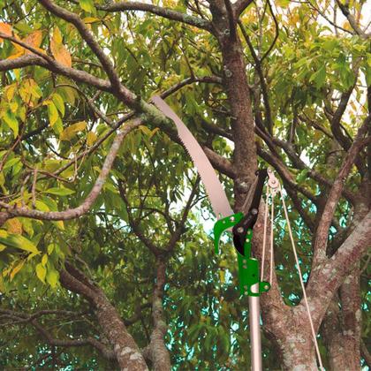 Imagem de Podador de Galhos Com Serra e Poda Serrote Corte 2 em 1 TPOD34 Trato