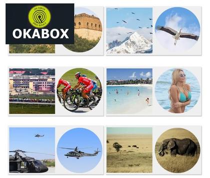 Imagem de Poderoso Monucular Binoculo okabox Lente BAK4 Alcance 1000M