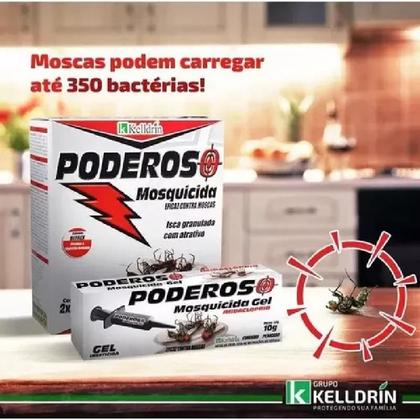Imagem de Poderoso Mosquicida Gel Kelldrin kIt 4 Unidades de 10g