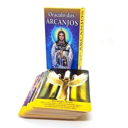 Imagem de Poderoso Oráculo dos Arcanjos Guia Motivacional 45 Cartas