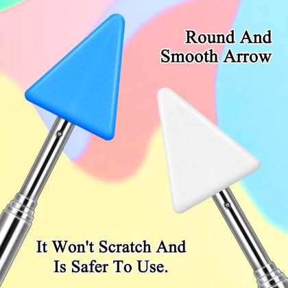 Imagem de Pointer Stick telescópico para professores Enrowtic, 12 unidades para sala de aula