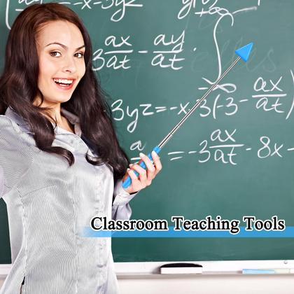 Imagem de Pointer Stick telescópico para professores Enrowtic, 12 unidades para sala de aula