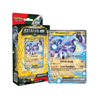 Imagem de Pokemon 2x Decks Batalha Ex Victini e Miraidon Copag - 34312