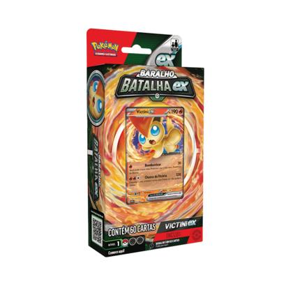 Imagem de Pokemon 2x Decks Batalha Ex Victini e Miraidon Copag - 34312