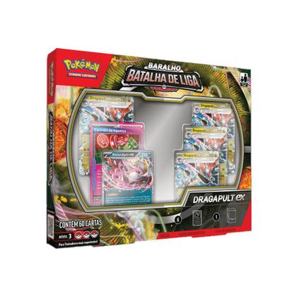 Imagem de Pokémon Baralho Batalha de Liga Dragapult ex Com 60 Cartas Copag