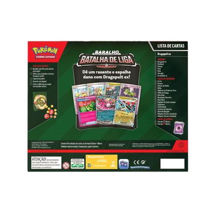 Imagem de Pokémon Baralho Batalha de Liga Dragapult ex Com 60 Cartas Copag