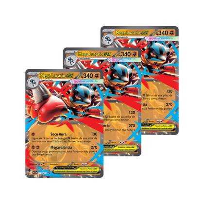 Imagem de Pokémon Baralho Batalha De Liga Mega Lucario ex Pronto Para Jogar
