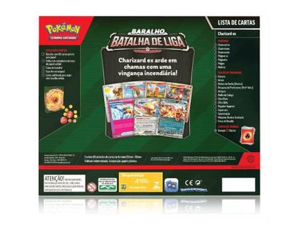 Imagem de Pokémon Baralho De Batalha De Liga Charizard Ex - Copag