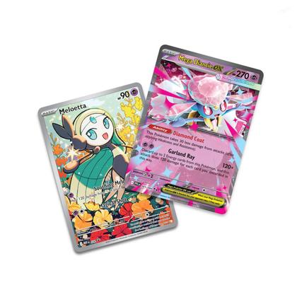 Imagem de Pokémon Baralho Mega Battle Deck Mega Diancie ex Pronto Para Jogar EN