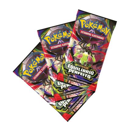 Imagem de Pokémon Blister Megaevolução Equilíbrio Perfeito Booster 6 Cards