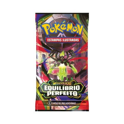 Imagem de Pokémon Blister Megaevolução Equilíbrio Perfeito Booster 6 Cards