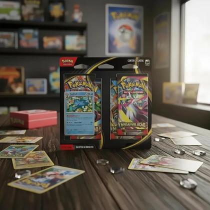 Imagem de Pokemon Blister Quadruplo Megaevolução Golduck