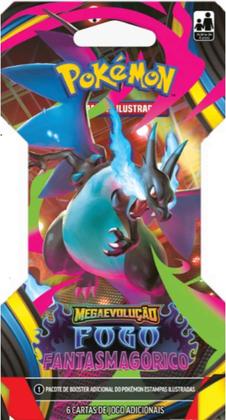 Imagem de Pokemon Blister Unitario Fogo Fantasmagorico Kit com 12