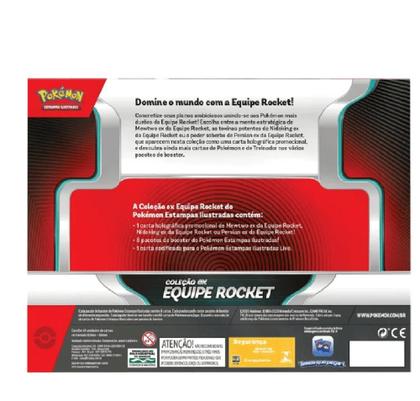 Imagem de Pokemon Box - Colecao Ex Equipe Rocket - MewTwo COPAG DA AMAZONIA