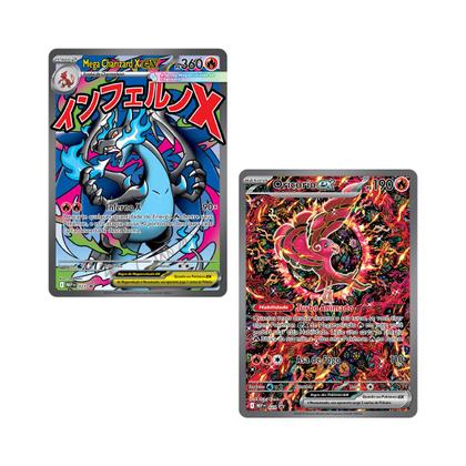 Imagem de Pokémon Box Coleção Mega Charizard X Ex em Português