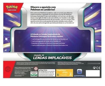 Pokemon box lendas implacaveis - copag - Deck de Cartas - Magazine