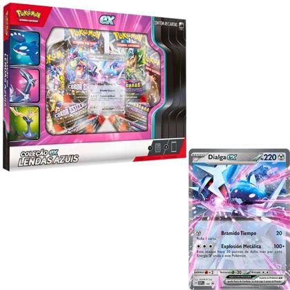 Imagem de Pokémon Coleção Lendas Azuis Kyogre Xerneas Dialga Copag Cor:Dialga