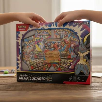 Imagem de Pokemon Colecao Mega Lucario Ex