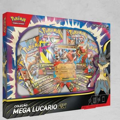 Imagem de Pokemon Colecao Mega Lucario Ex