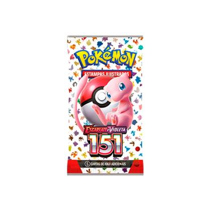 Imagem de Pokémon Combo de Pacotes Booster Escarlate E Violeta 151 - 108 Cartas - Copag