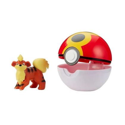 Imagem de Pokémon e Pokebola Mini Figura Growlithe WCT 4+ 2606 Sunny