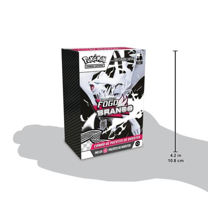 Imagem de Pokémon Escarlate e Violeta 10.5  Combo com 18 Boosters Fogo Branco