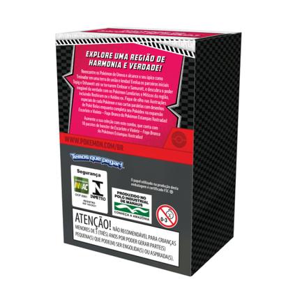 Imagem de Pokémon Escarlate e Violeta 10.5  Combo com 18 Boosters Fogo Branco