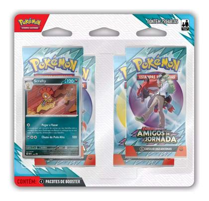 Imagem de Pokemon Kit 2 Blisters Quadruplos EV9 Scrafty +  Yanmega