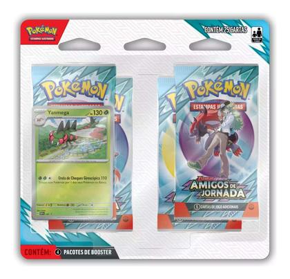 Imagem de Pokemon Kit 2 Blisters Quadruplos EV9 Scrafty +  Yanmega