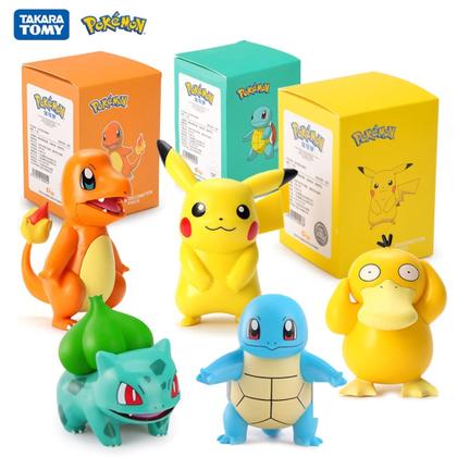 Imagem de Pokémon Kit 6 Bonecos De Alta Qualidade Grande