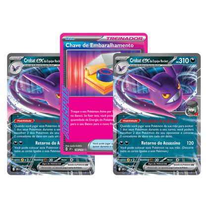 Imagem de Pokémon Mewtwo ex da Equipe Rocket Deck Baralho de Liga Oficial PT