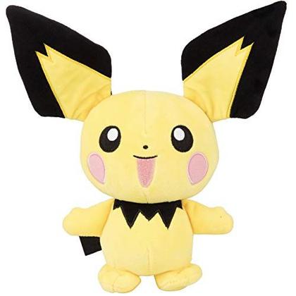 Imagem de Pokémon Pichu Pelúcia Brinquedo animal recheado - 8" - Idade 2+