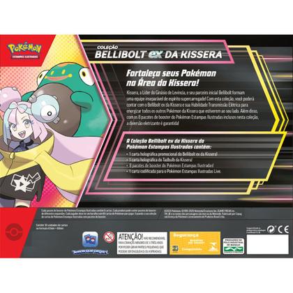 Imagem de Pokémon Tcg Box Coleção Bellibolt Ex Tadbuld Da Kissera