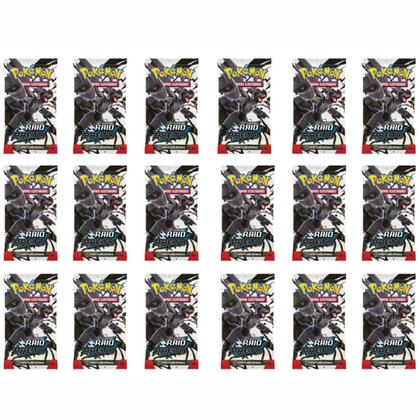 Imagem de Pokémon TCG Combo de 18 Boosters Raio Preto Copag
