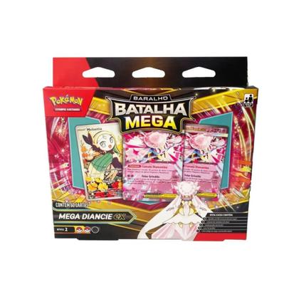 Imagem de Pokémon TCG Mega Diancie Ex Baralho Batalha Mega Copag