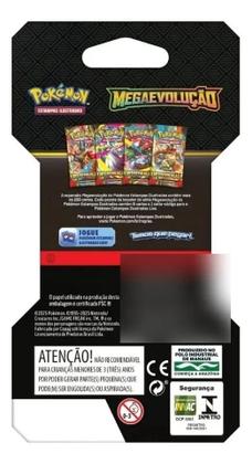 Imagem de Pokémon Tcg Megaevolução Pacote Booster Especial - 6 Cartas