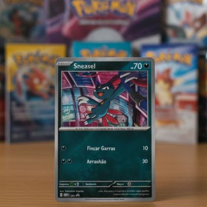 Pokémon Tcg Quadruplo Fogo Fantasmagorico Sneasel Português