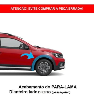 Imagem de Polaina Alargador Moldura Paralama Saveiro G7 Direito