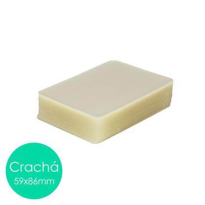 Imagem de Polaseal plástico para plastificação Crachá 59x86 0,10mm