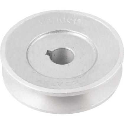 Imagem de Polia Alumínio 1 Canal Perfil A 80Mm Com Furo 5/8 - Vonder