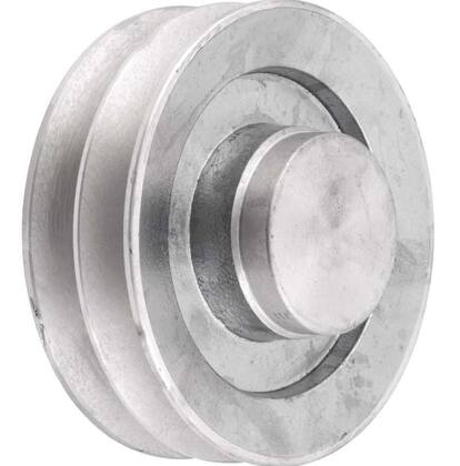 Imagem de Polia alumínio 140mm 2 canais perfil b - Vonder